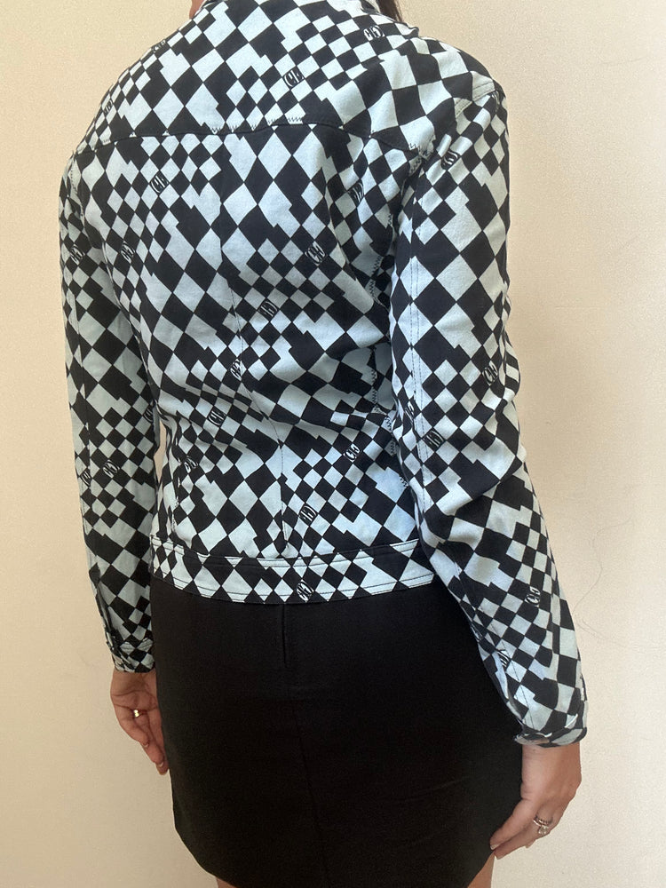 Vintage Gianfranco Ferre Italian Stretch Jacket Size Small