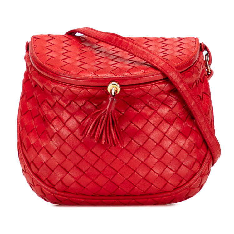 Vintage Bottega Veneta Nappa Intrecciato Crossbody