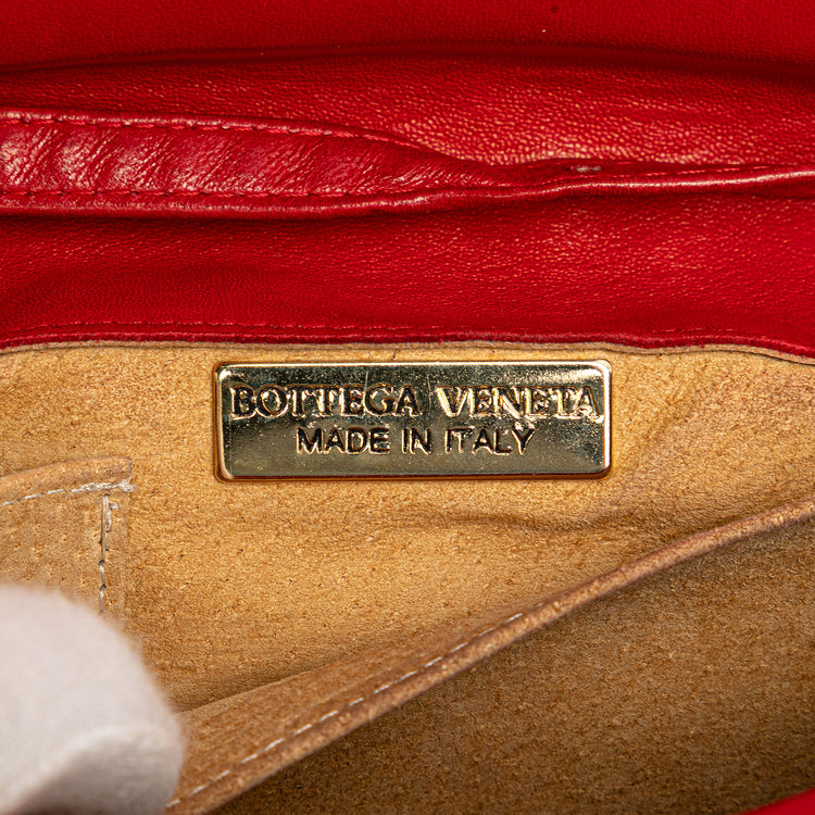 Vintage Bottega Veneta Nappa Intrecciato Crossbody