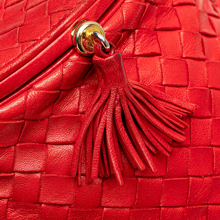 Vintage Bottega Veneta Nappa Intrecciato Crossbody