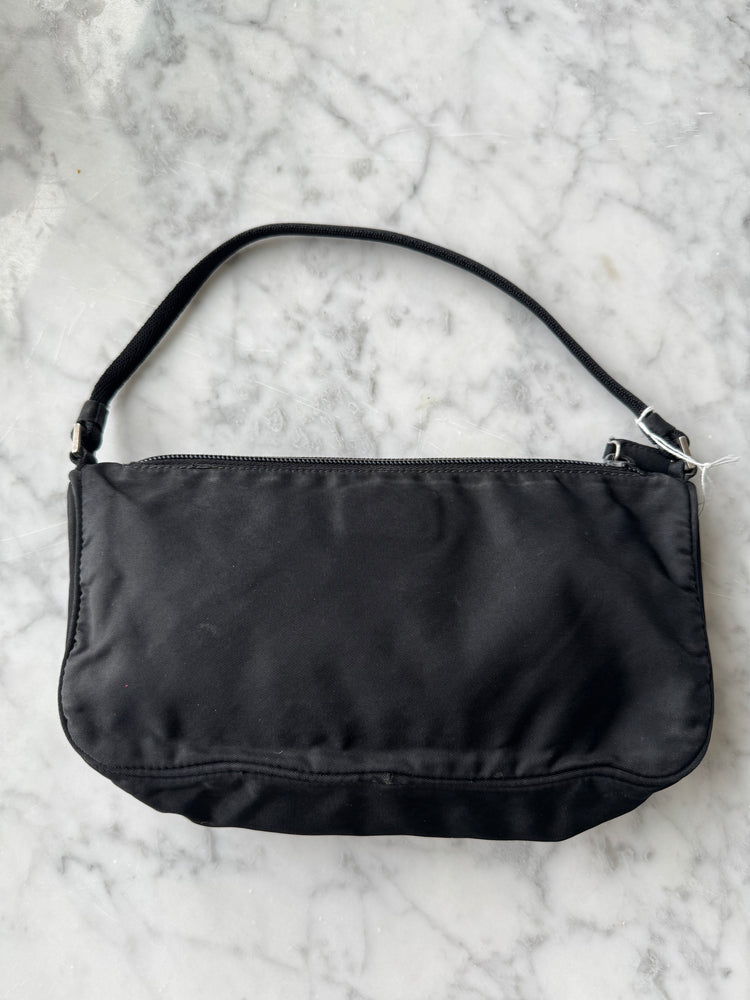 Vintage Prada Black Nylon Tessuto Bag