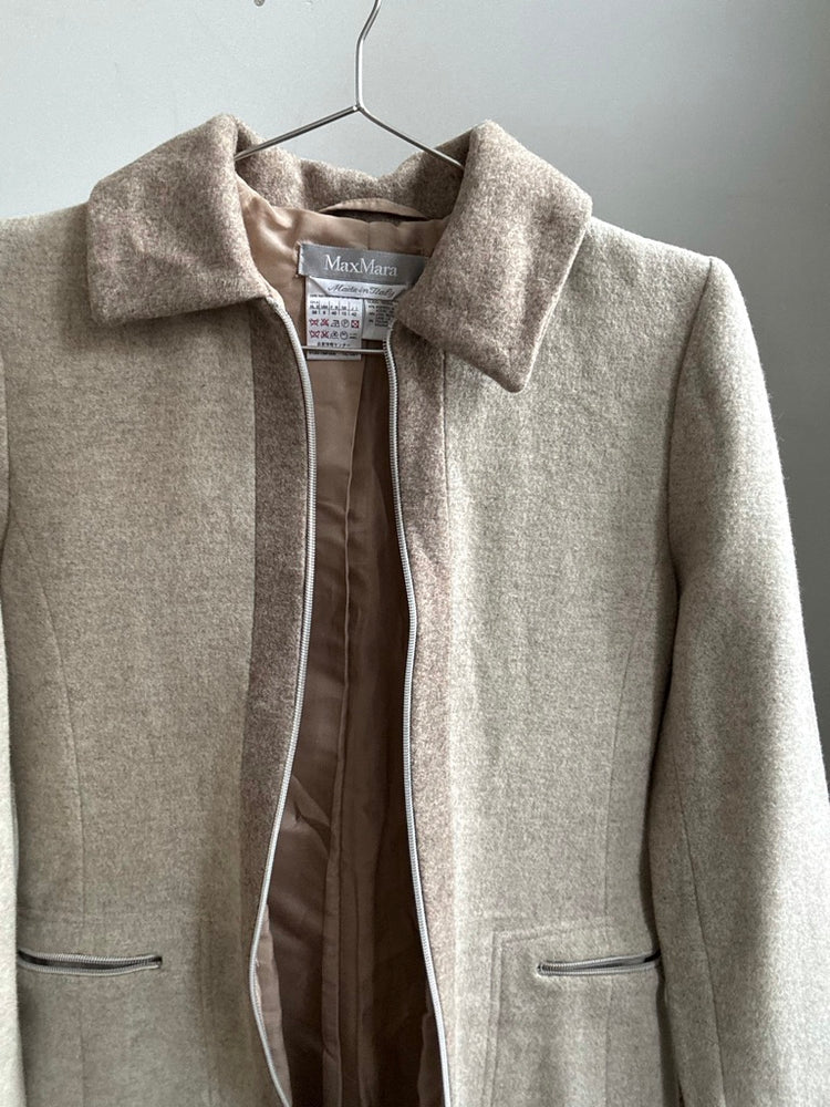 Vintage Max Mara Lightweight Zipped Jacket Size Small