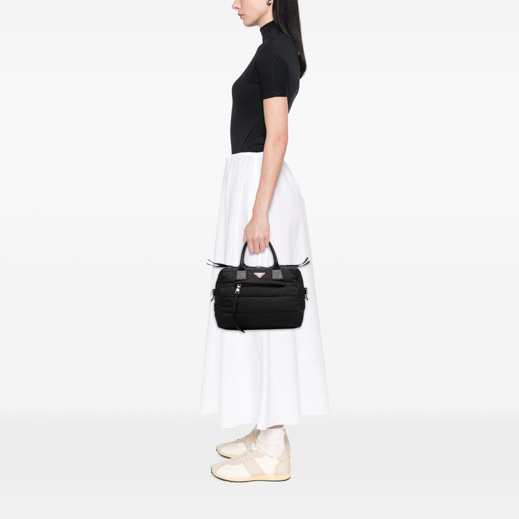 Prada Nylon Tessuto Bowling Bag