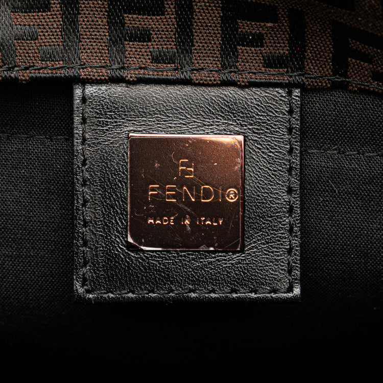 Vintage Fendi Zucchino Canvas Backpack