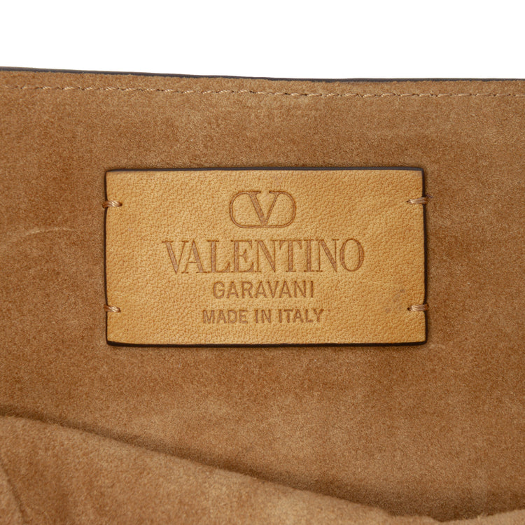 Vintage Valentino Suede Fringed Bag