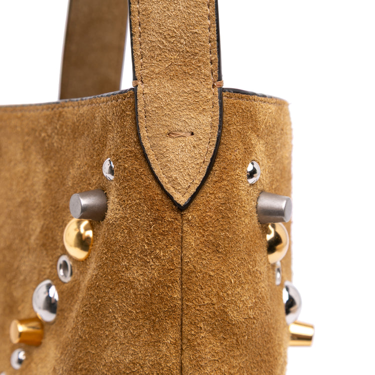 Vintage Valentino Suede Fringed Bag