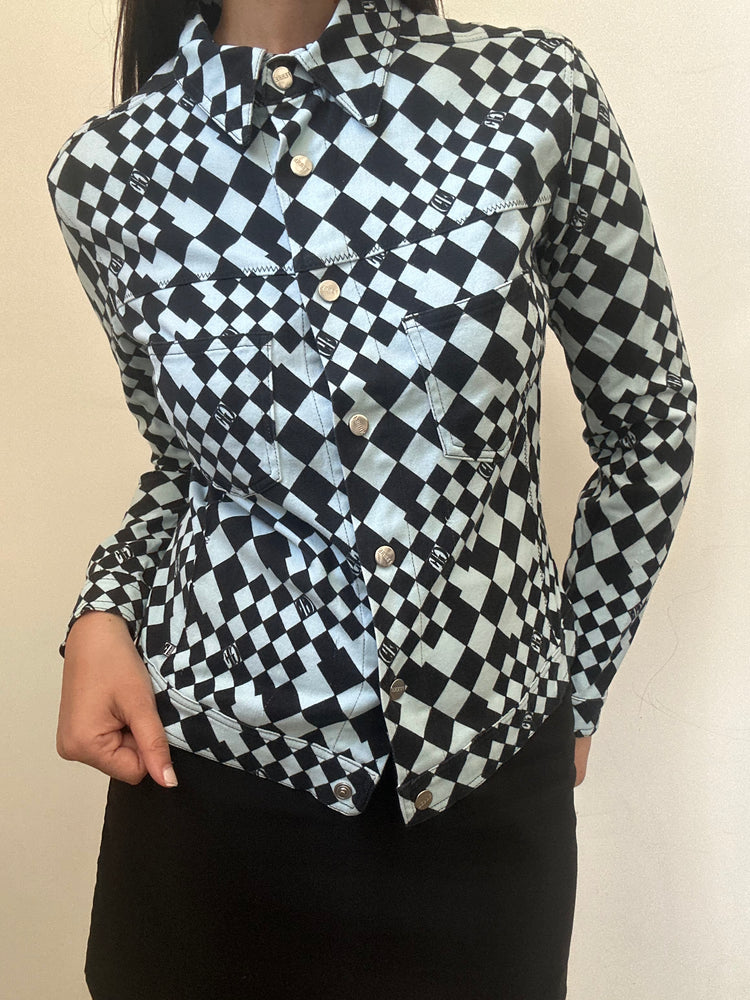 Vintage Gianfranco Ferre Italian Stretch Jacket Size Small