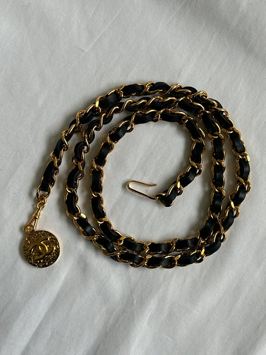 Vintage 1982 Chanel Chain Belt