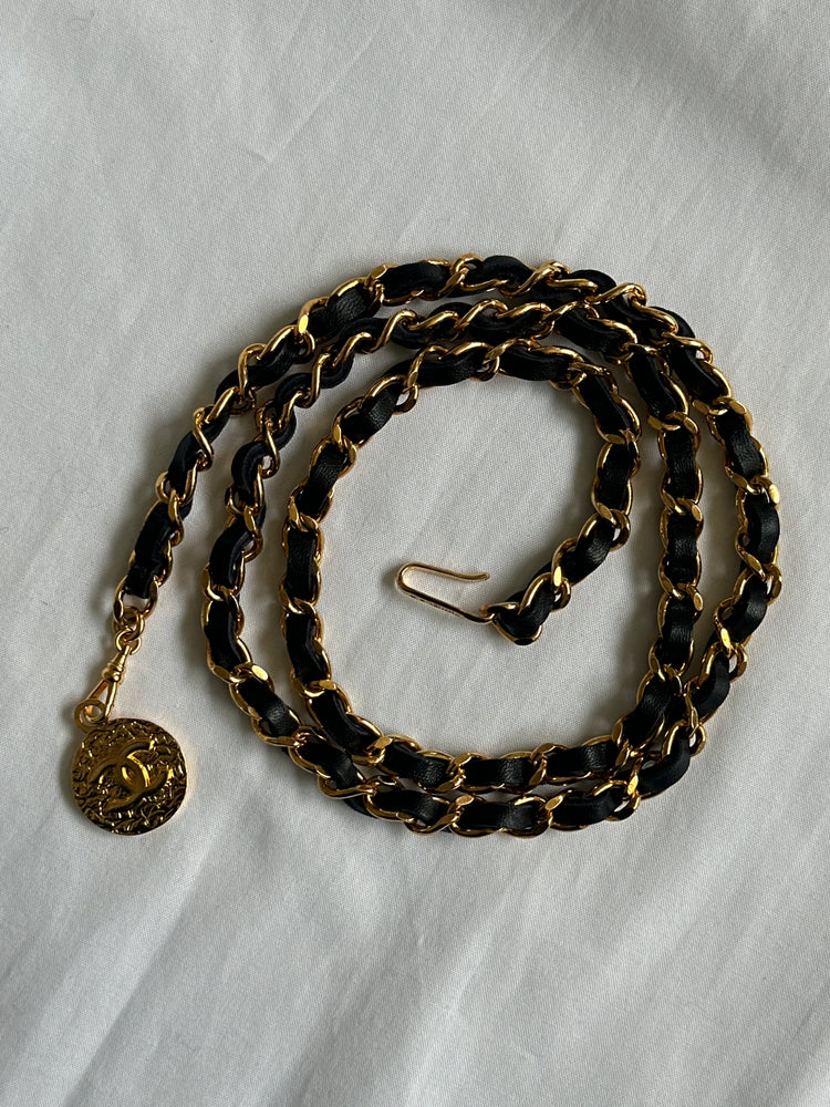 Vintage 1982 Chanel Chain Belt