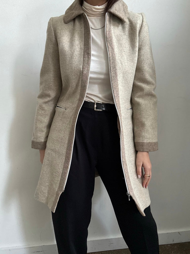 Vintage Max Mara Lightweight Zipped Jacket Size Small