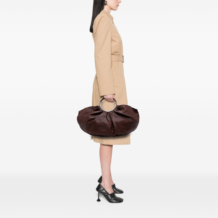 Vintage Dior Leather Soft Shopping Tote