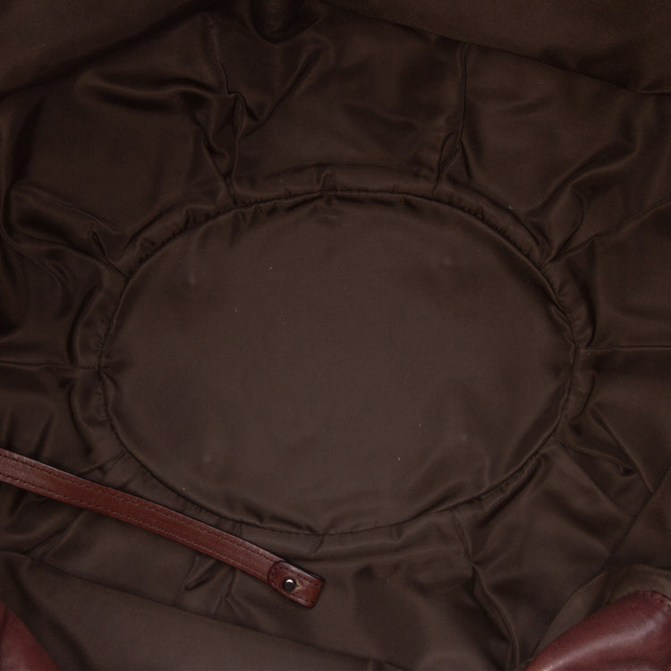 Vintage Dior Leather Soft Shopping Tote