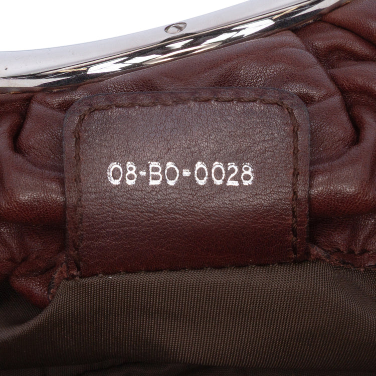 Vintage Dior Leather Soft Shopping Tote