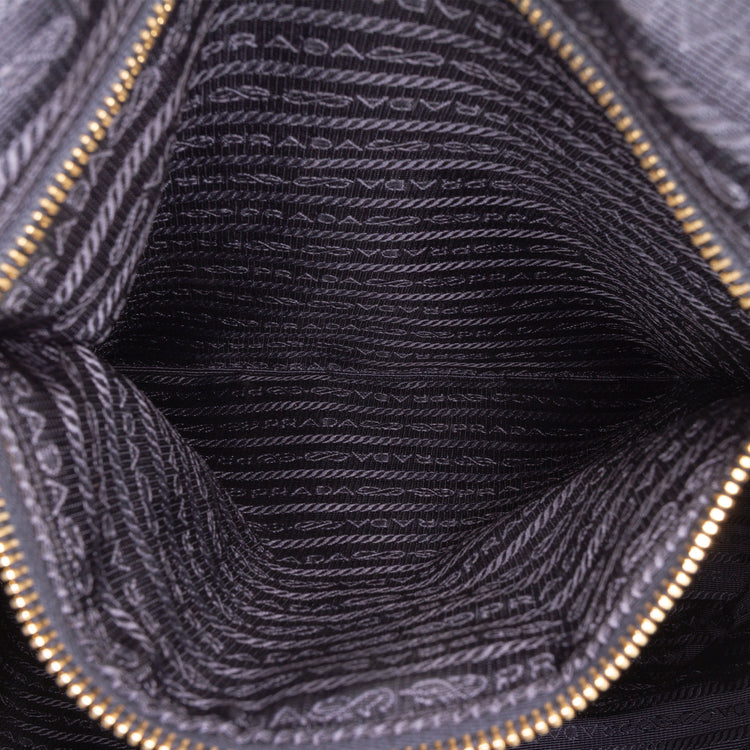 Prada Tessuto Zip Top Convertible Tote