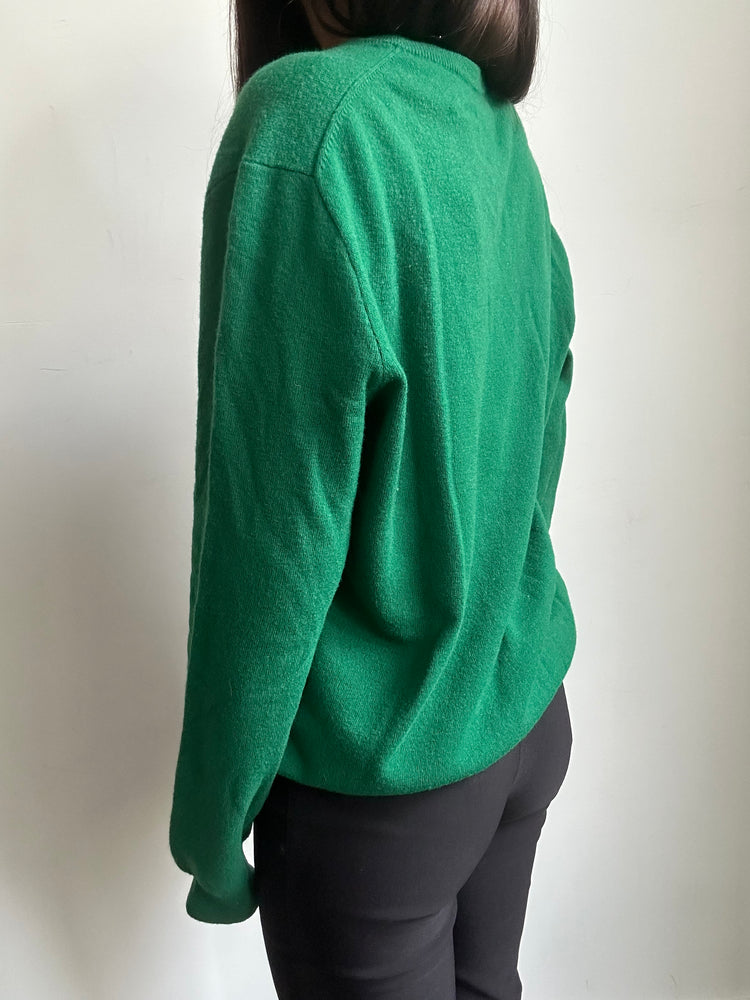 Vintage Polo Ralph Lauren Green Sweater Size Medium