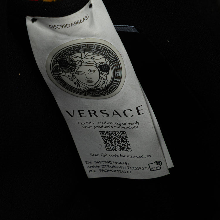Versace Terry Medusa Baroque Print Cosmetic Case