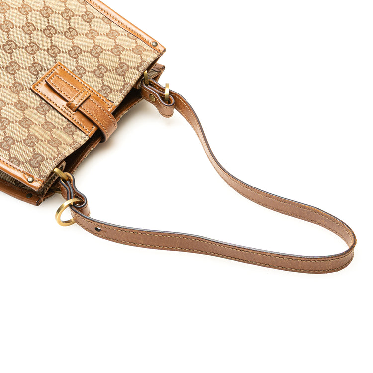 Vintage Gucci GG Canvas Shoulder Bag