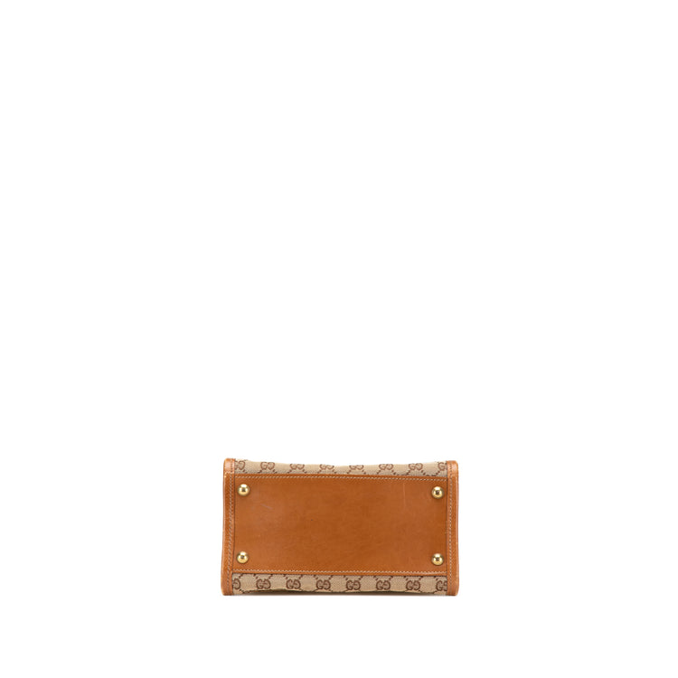 Vintage Gucci GG Canvas Shoulder Bag