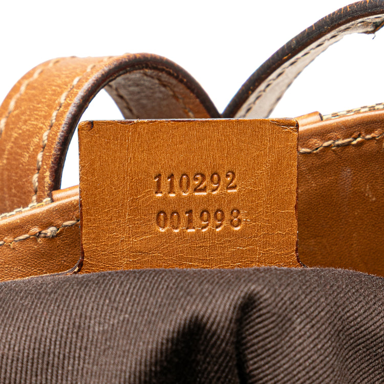 Vintage Gucci GG Canvas Shoulder Bag
