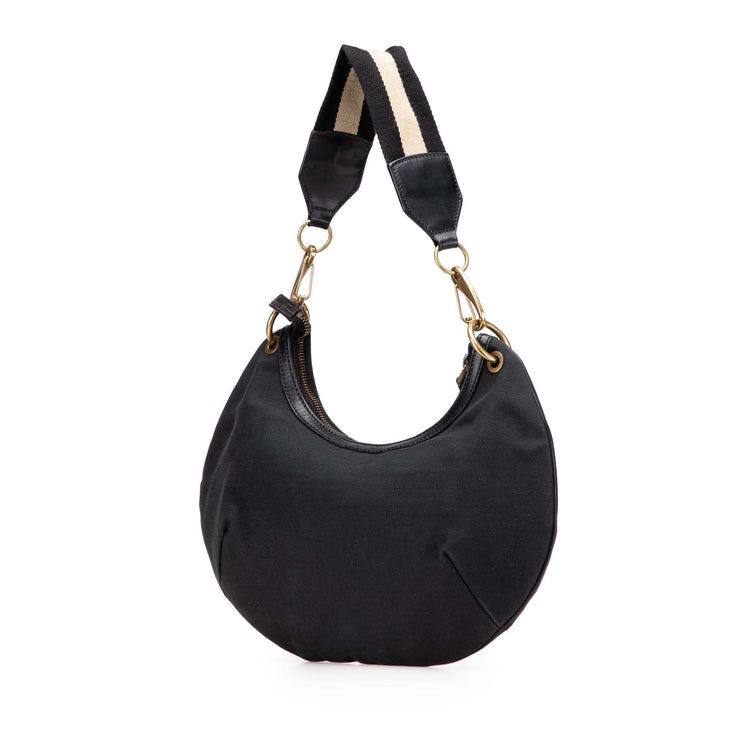 Vintage Gucci Web Canvas Hobo