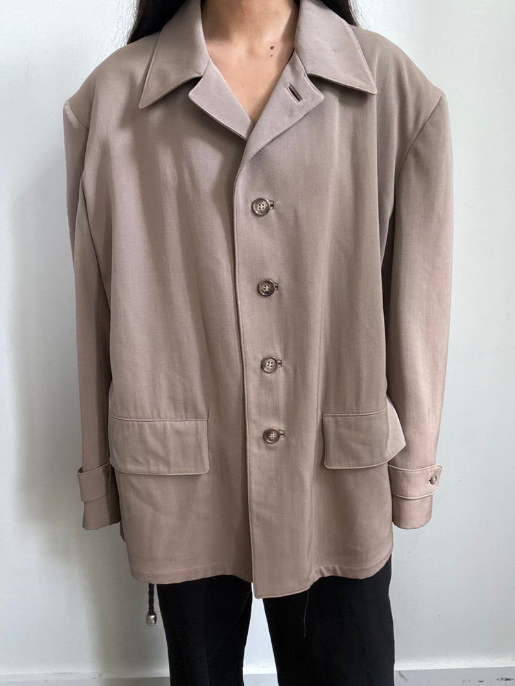 Vintage Tan Jacket Size Large