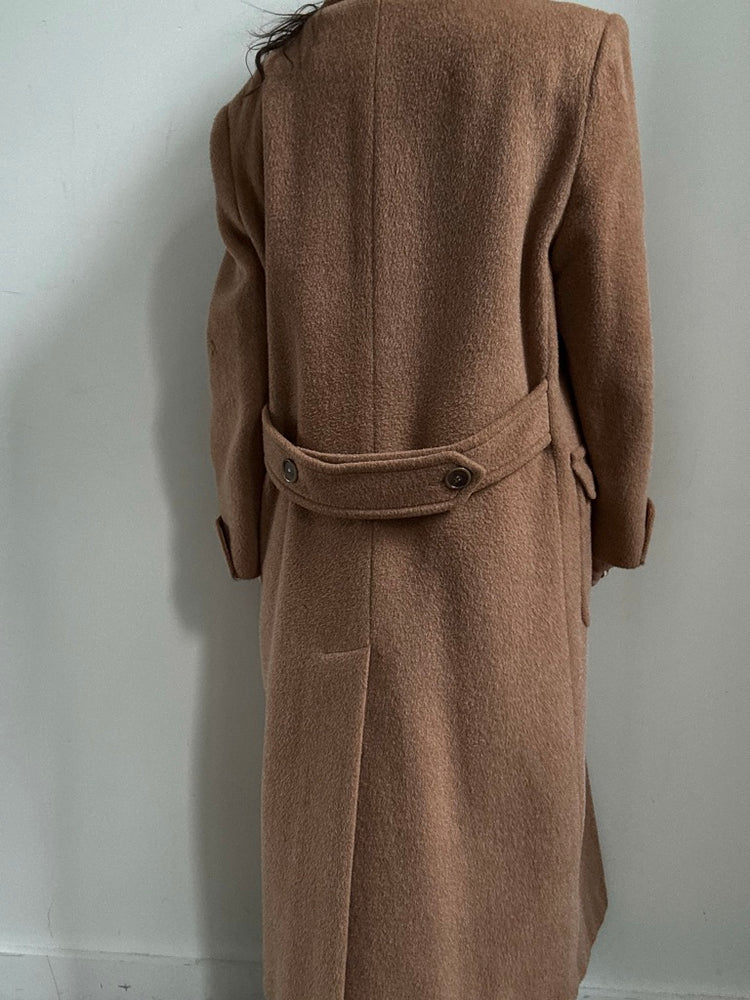 Vintage Bill Blass Teddy Wool Coat Size Large