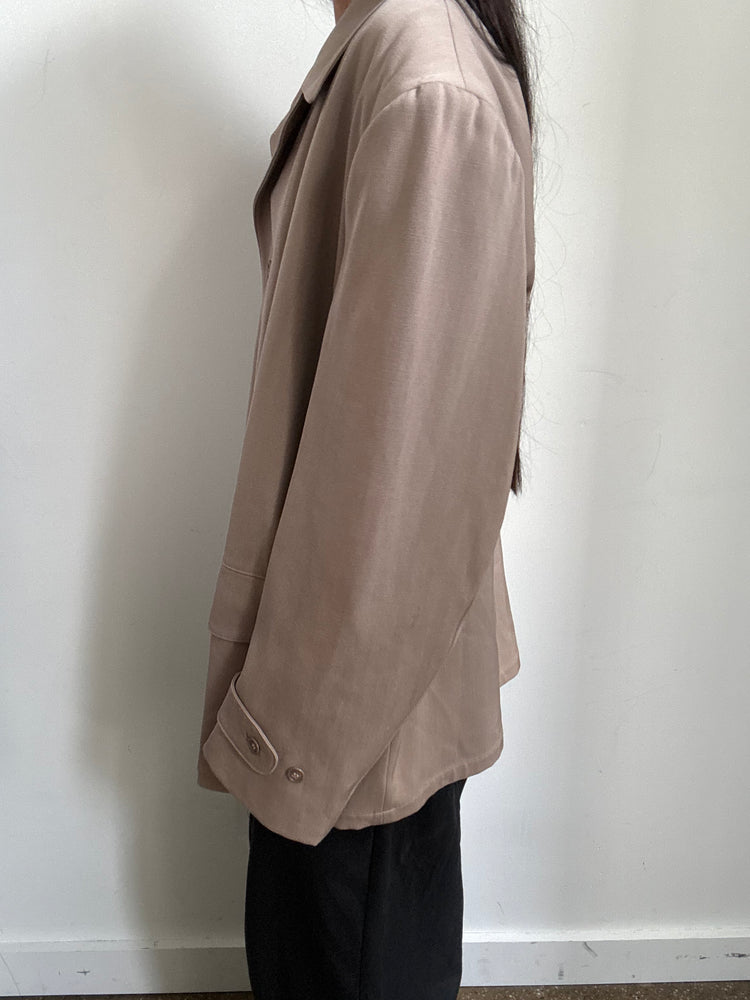 Vintage Tan Jacket Size Large
