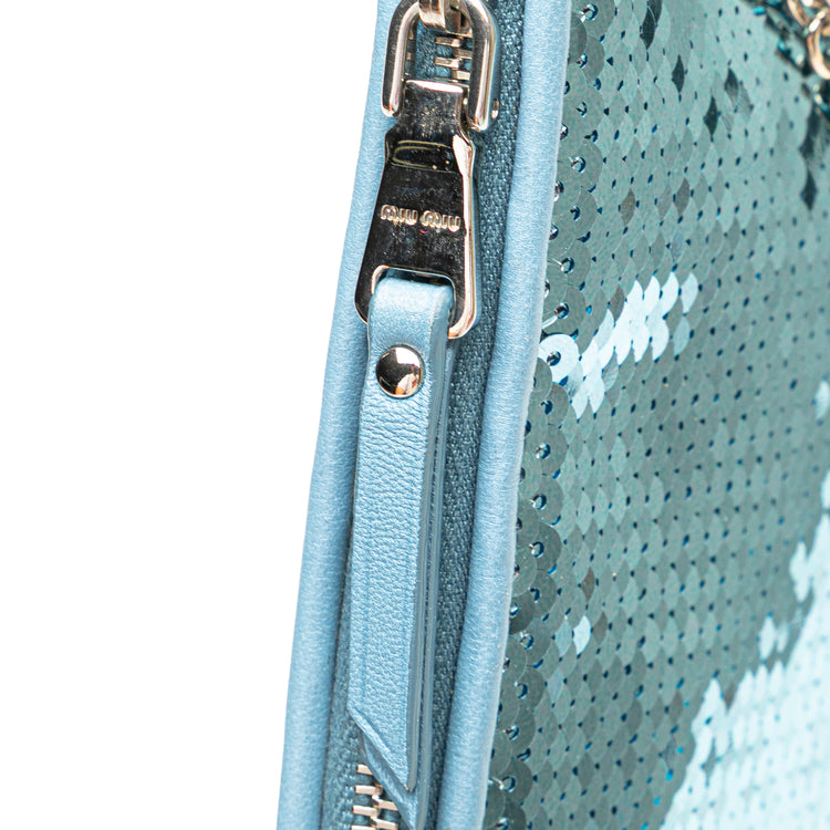 Miu Miu Sequin Clutch