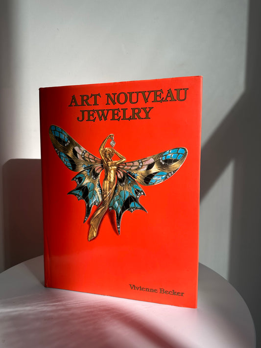 Vintage 1985 Art Nouveau Jewelry Coffee Table Book