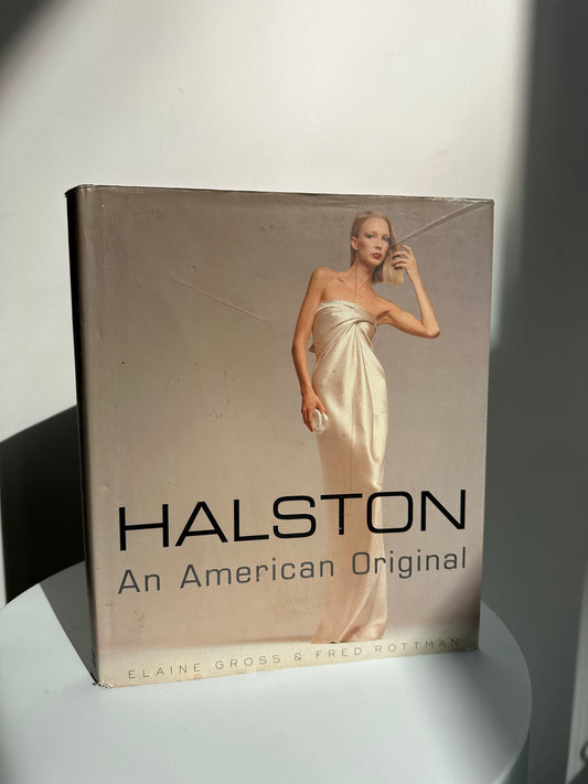 Vintage 1999 Halston Coffee Table Book