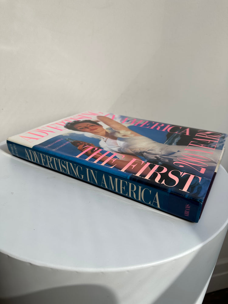 Vintage 1990 Advertising in America Coffee Table Book