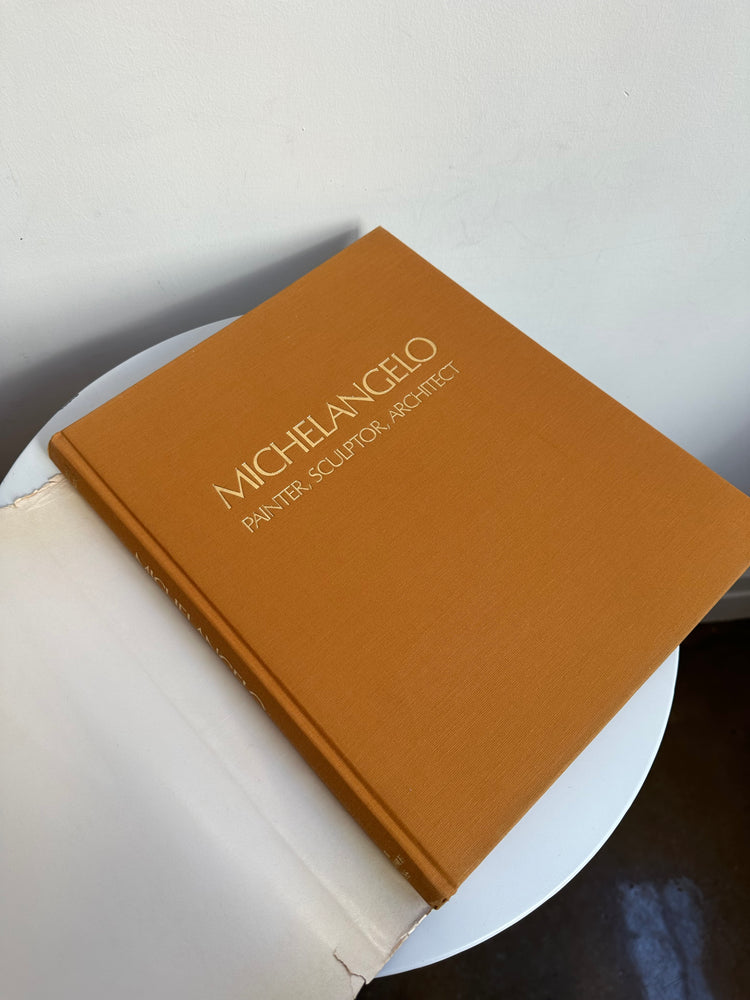 Vintage 1974 Michelangelo Coffee Table Book