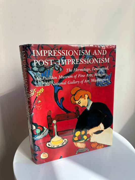 Vintage 1986 Impressionism and Post-Impressionism Coffee Table Book