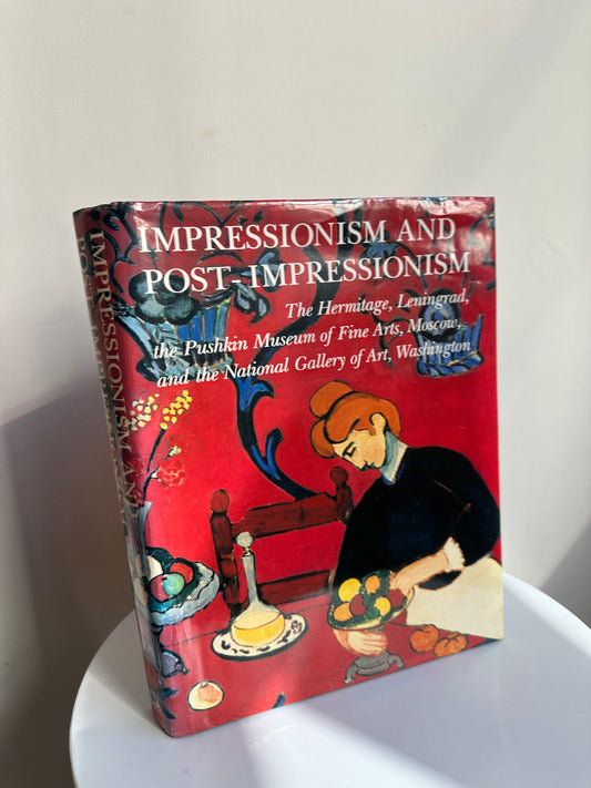 Vintage 1986 Impressionism and Post-Impressionism Coffee Table Book