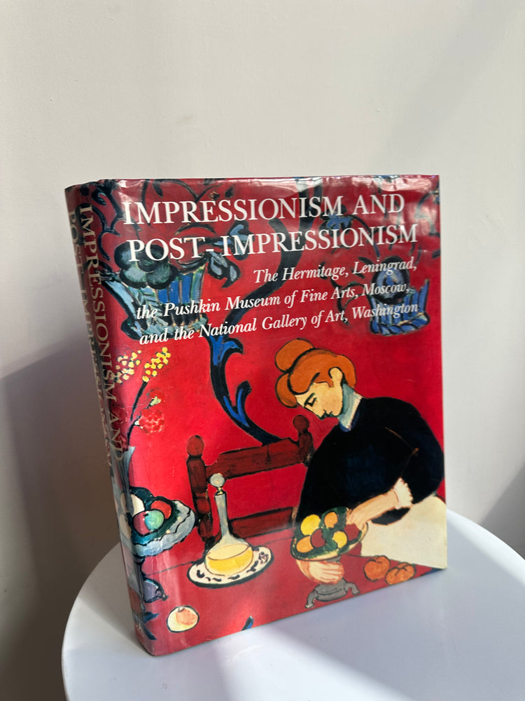 Vintage 1986 Impressionism and Post-Impressionism Coffee Table Book