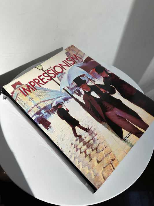 Vintage 1988 Impressionism Coffee Table Book