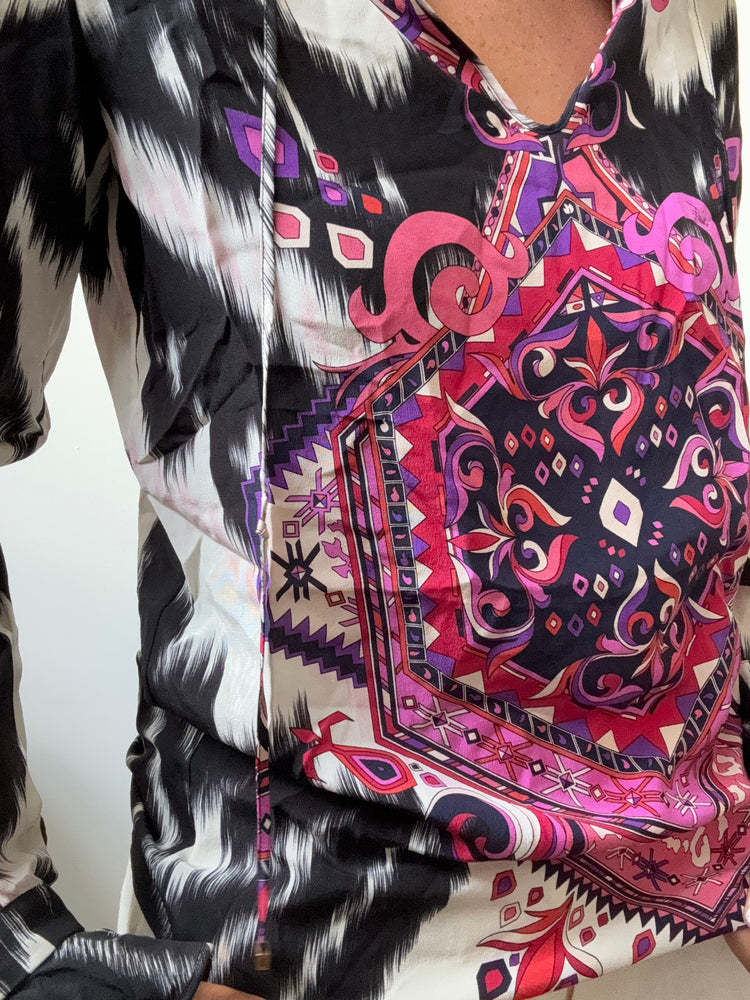 Vintage Emilio Pucci Silk Blouse Size Small