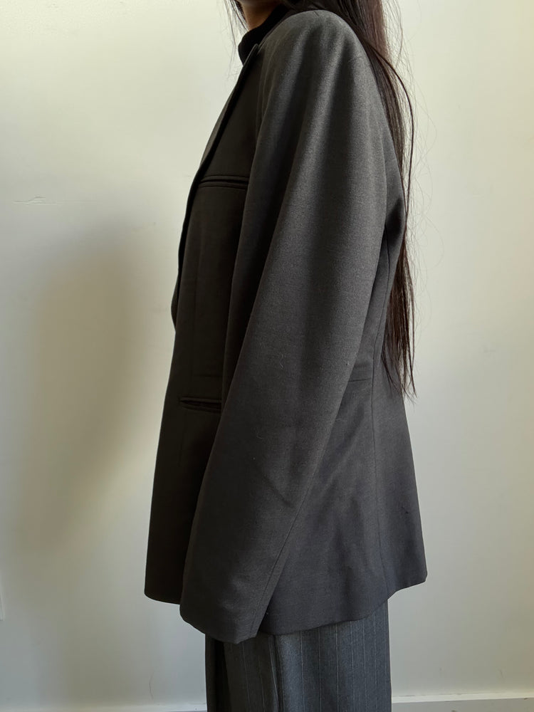 Vintage BILL BLASS Grey Blazer Size M