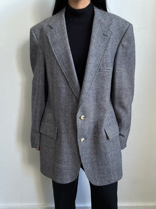 Vintage British Isles Tweed Blazer in Size M