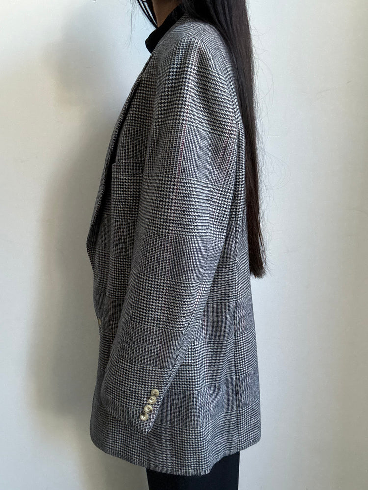 Vintage British Isles Tweed Blazer in Size M
