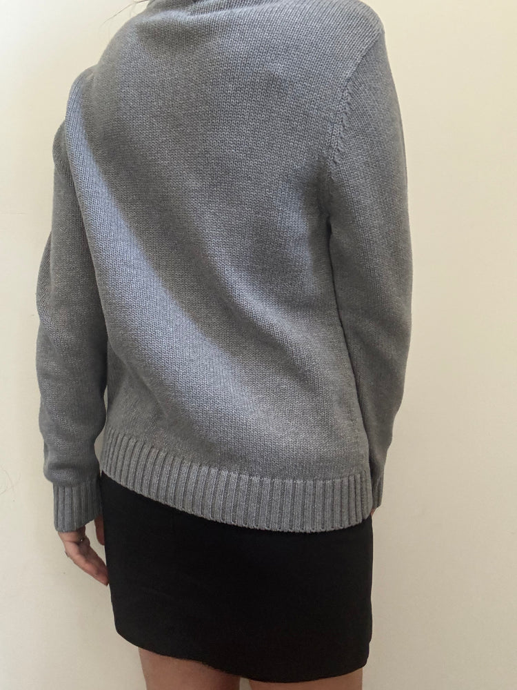 Vintage Chaps Quarter Zip Sweater Size Medium