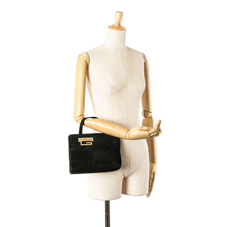 Vintage Gucci Suede Handbag