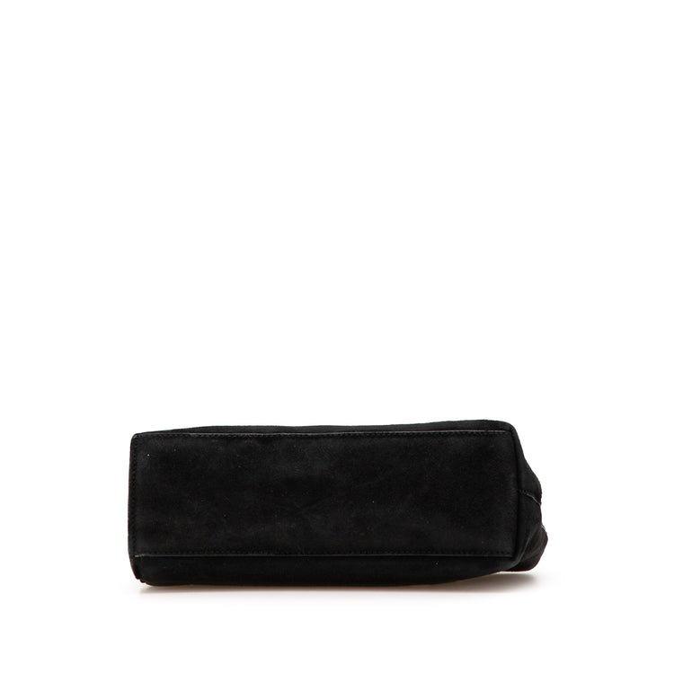 Vintage Gucci Suede Handbag