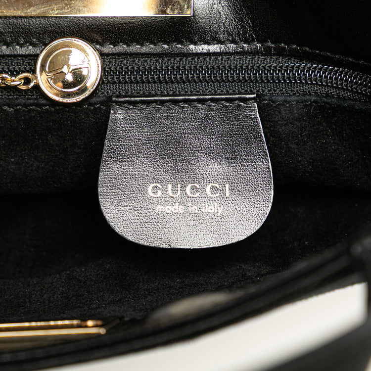 Vintage Gucci Suede Handbag