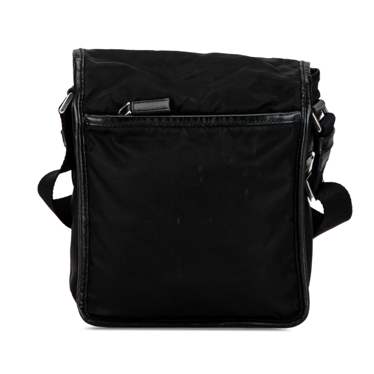 Vintage Prada Tessuto Buckle Messenger Bag