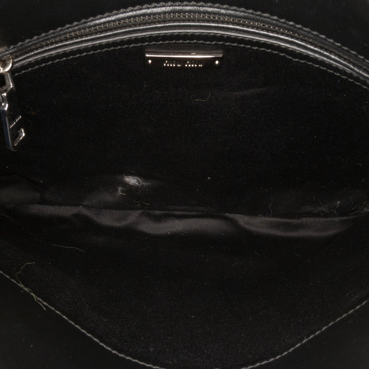 Vintage 2010 Fur Fendi Stripe Crossbody