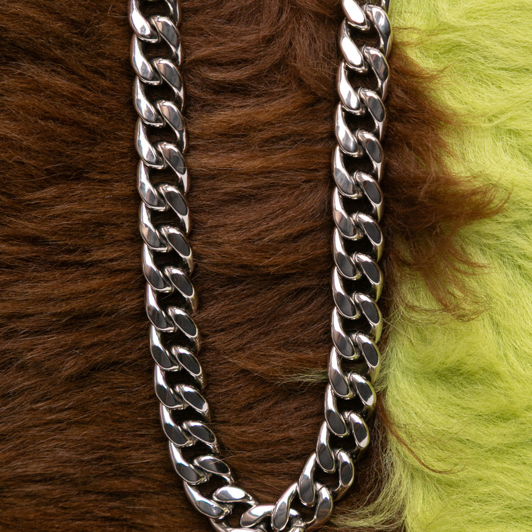 Vintage 2010 Fur Fendi Stripe Crossbody