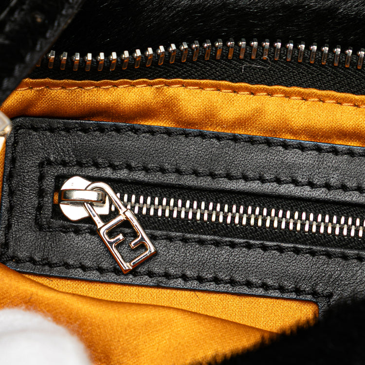 Vintage Fendi Pony Hair Shoulder Bag