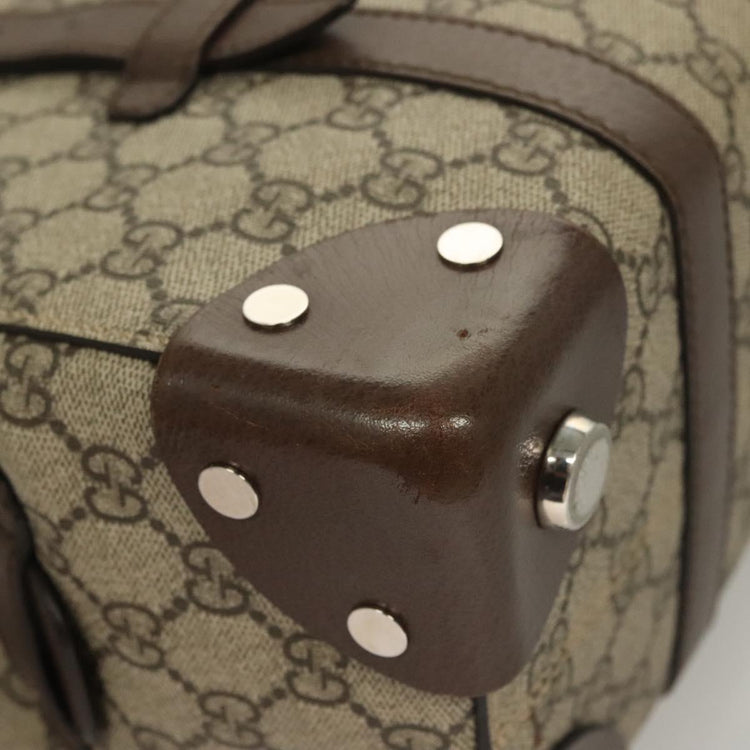 Beige Gucci GG Supreme Hand Bag