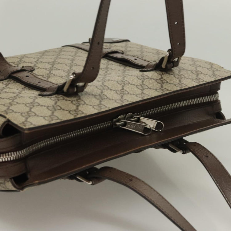 Beige Gucci GG Supreme Hand Bag